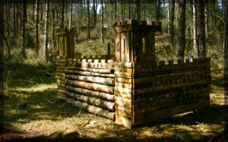 Zona de juegos de paintball 